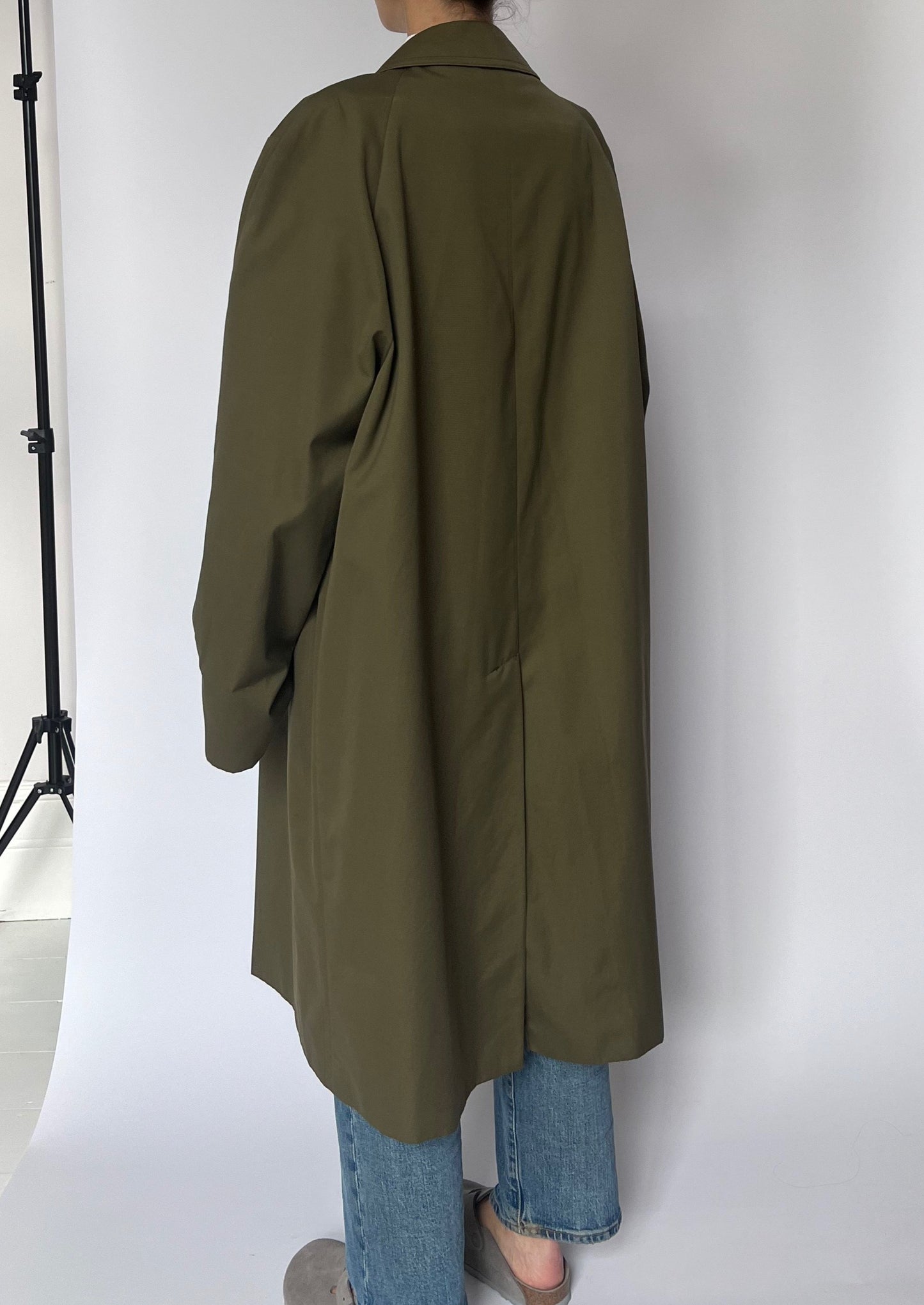 Minimal Khaki Trench M/L