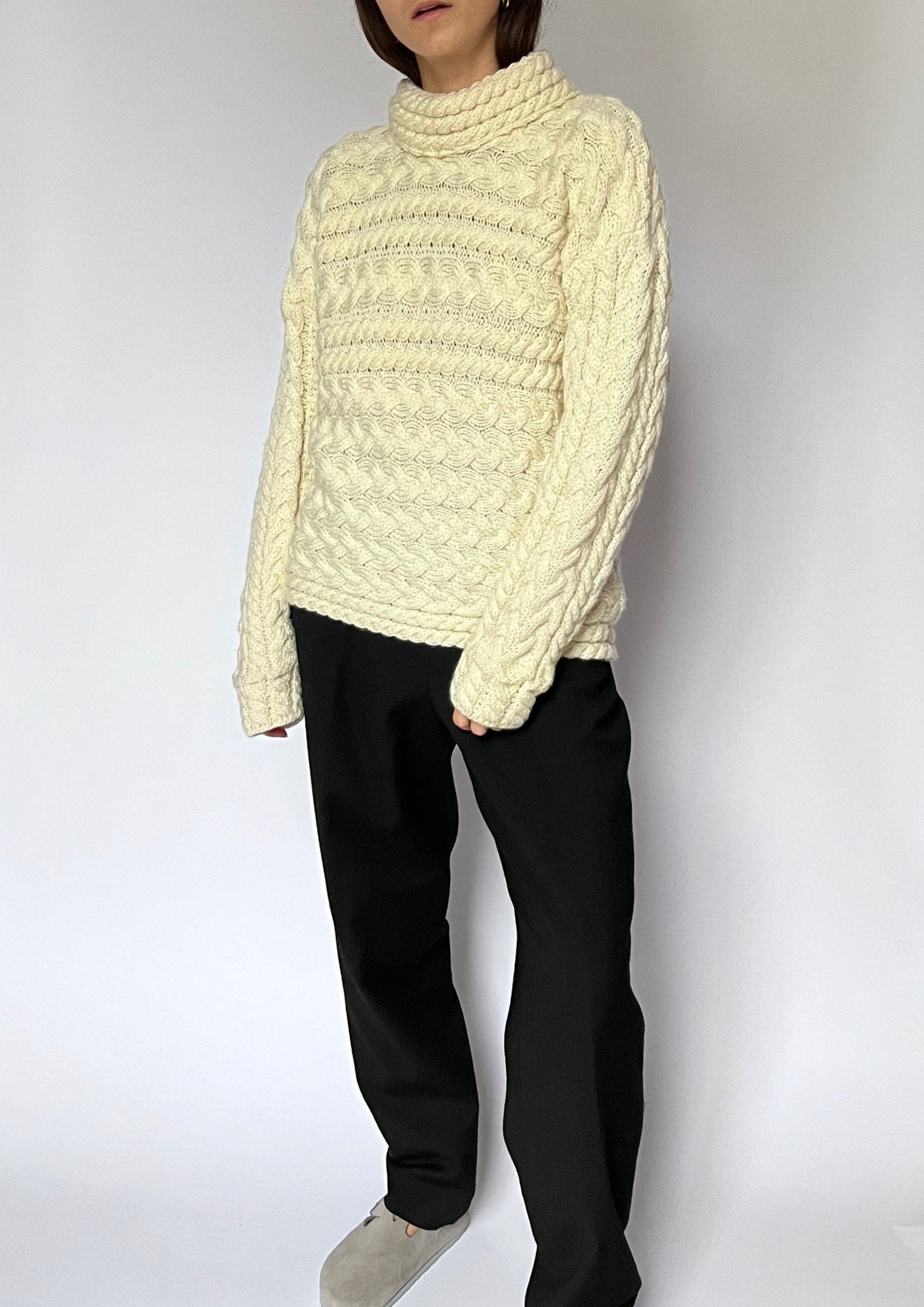 Cable Knit Jumper S/M