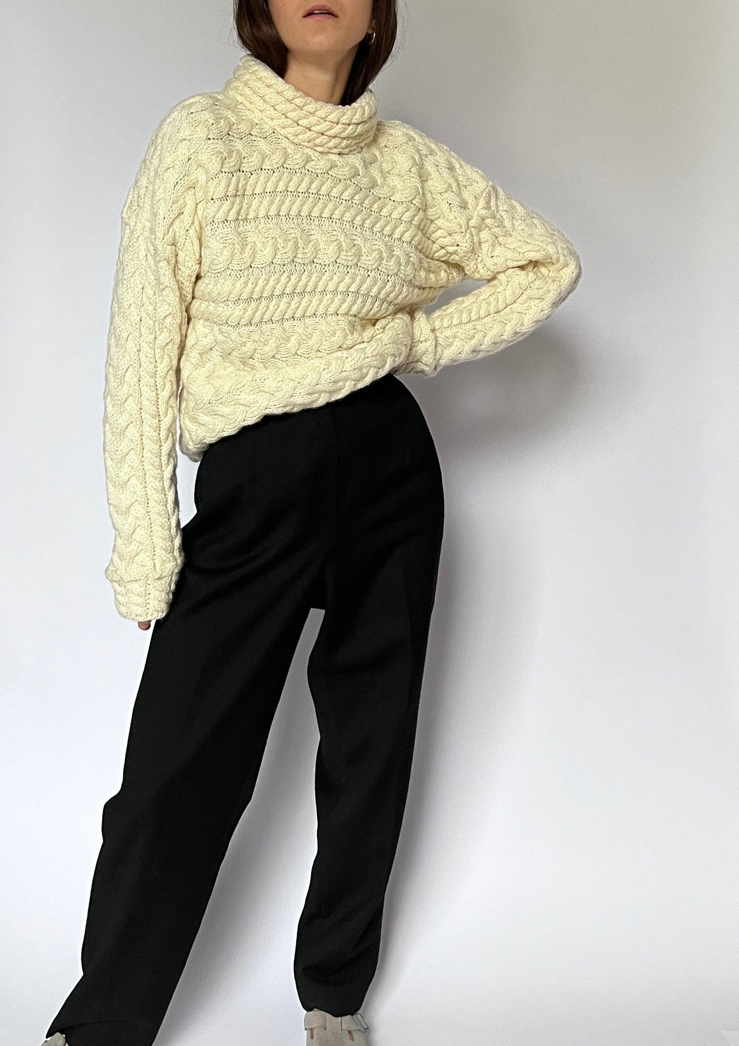 Cable Knit Jumper S/M