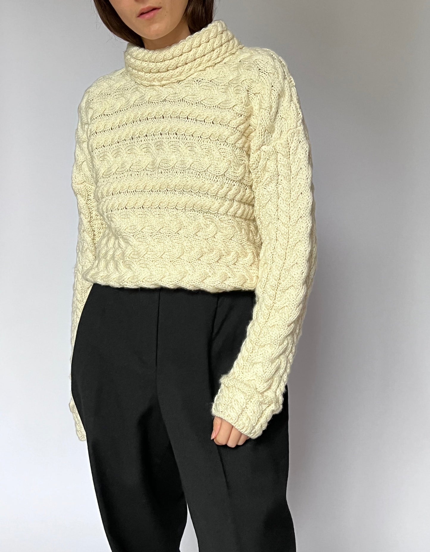 Cable Knit Jumper S/M