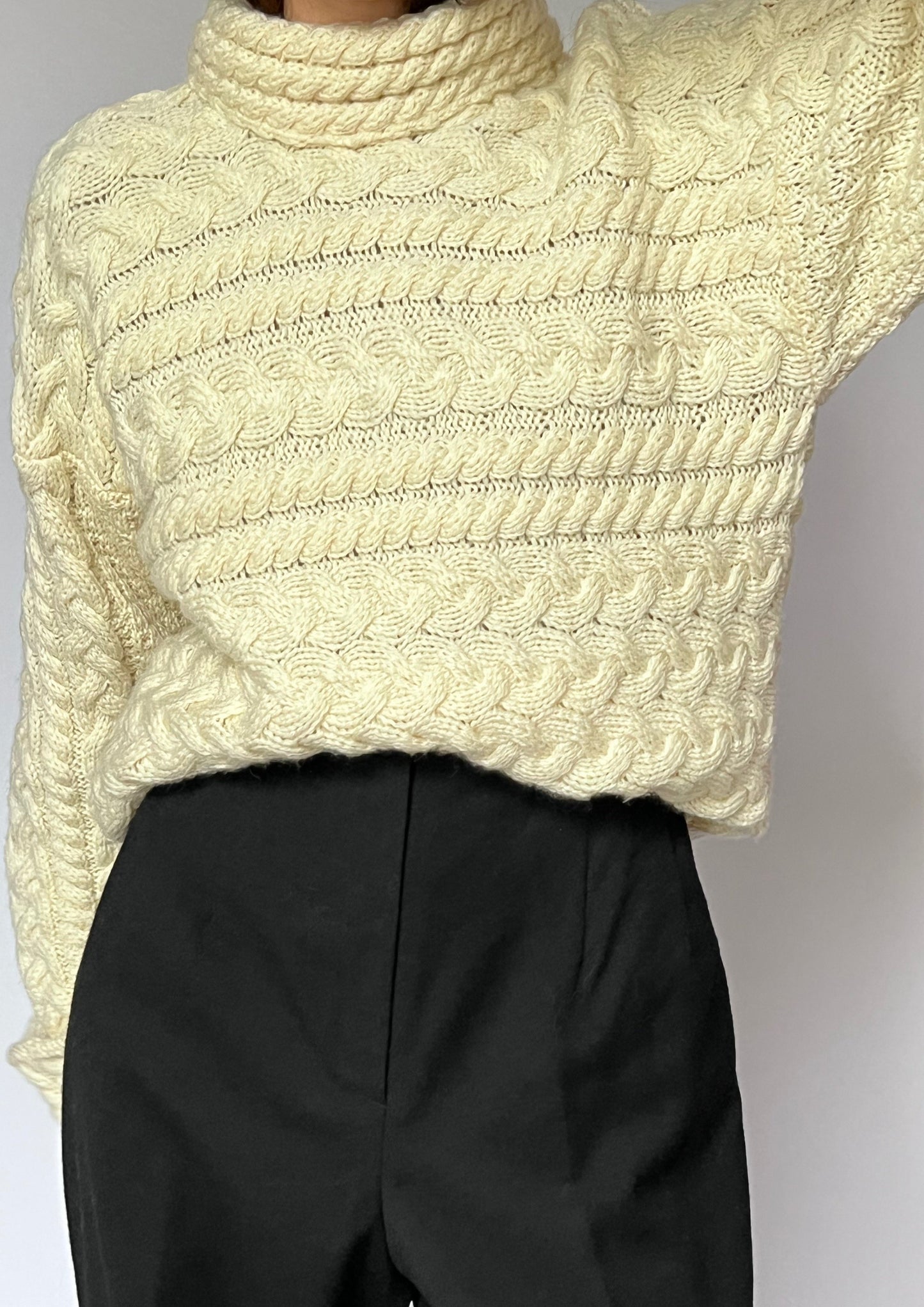 Cable Knit Jumper S/M