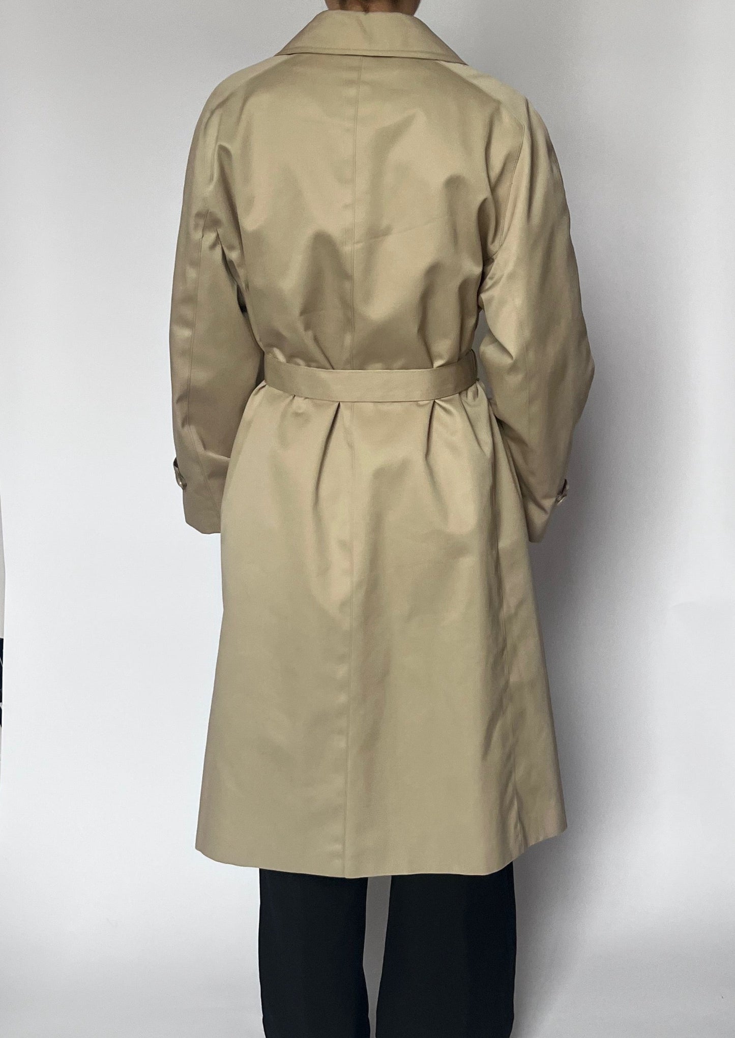 Vintage 70s Neutral Trench Coat S/M