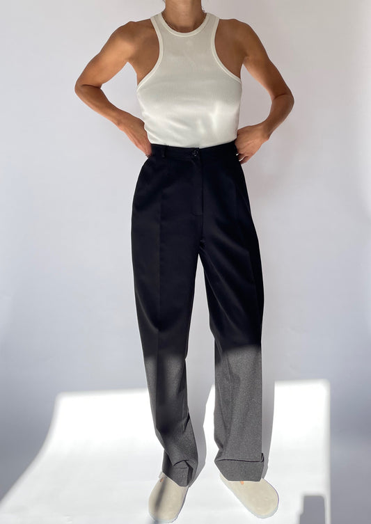 1990s Relaxed Tailored Trousers S/M W'28"