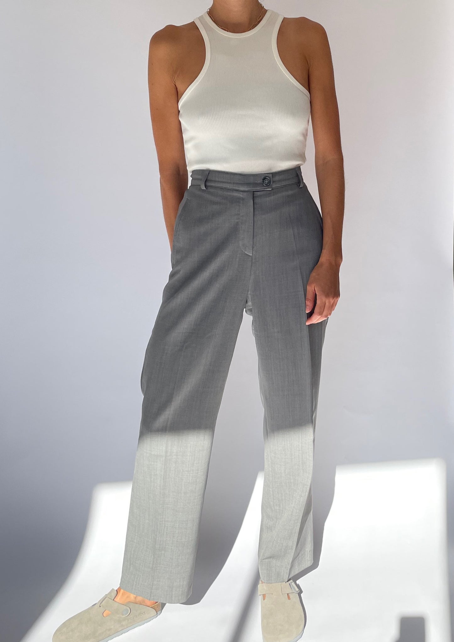 1990s Straight Leg Trousers M W'31"