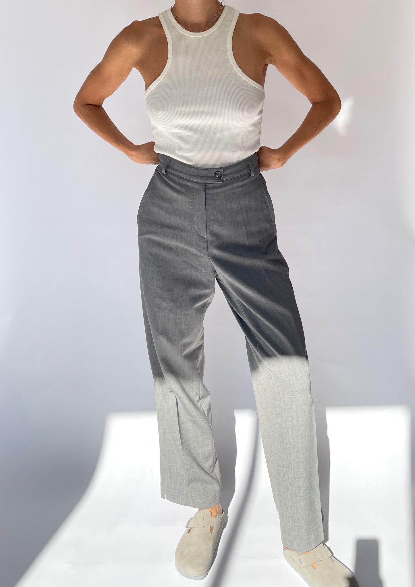 1990s Straight Leg Trousers M W'31"