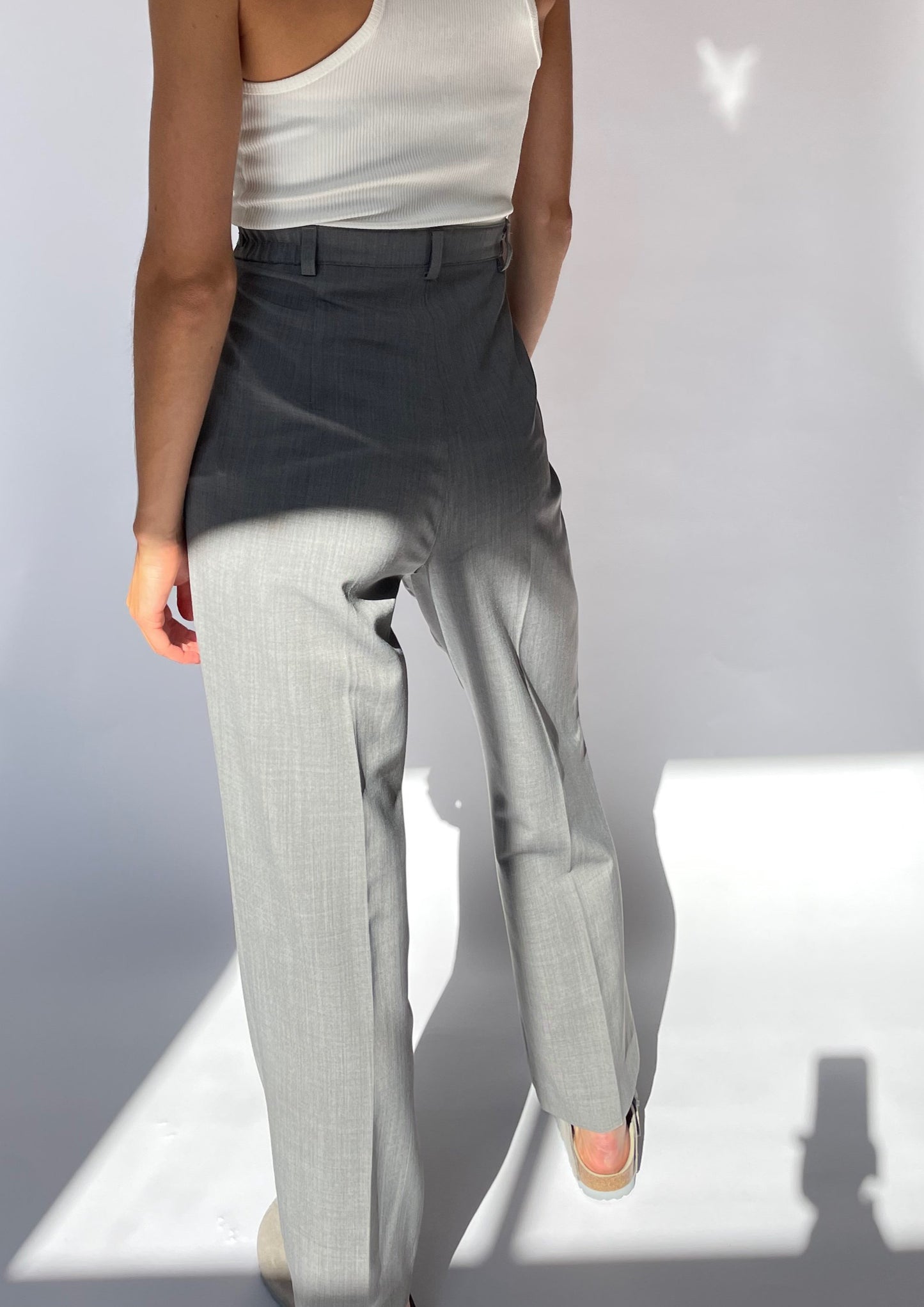 1990s Straight Leg Trousers M W'31"