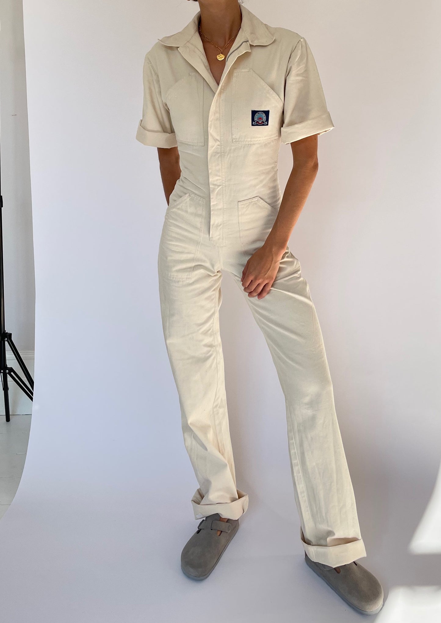 1940s Minimal Boilersuit XXS/XS