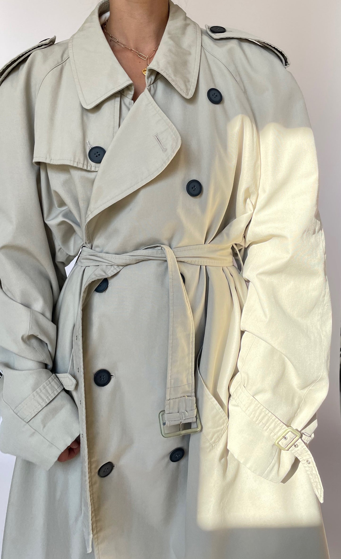 Classic Twill Trench Coat M/L