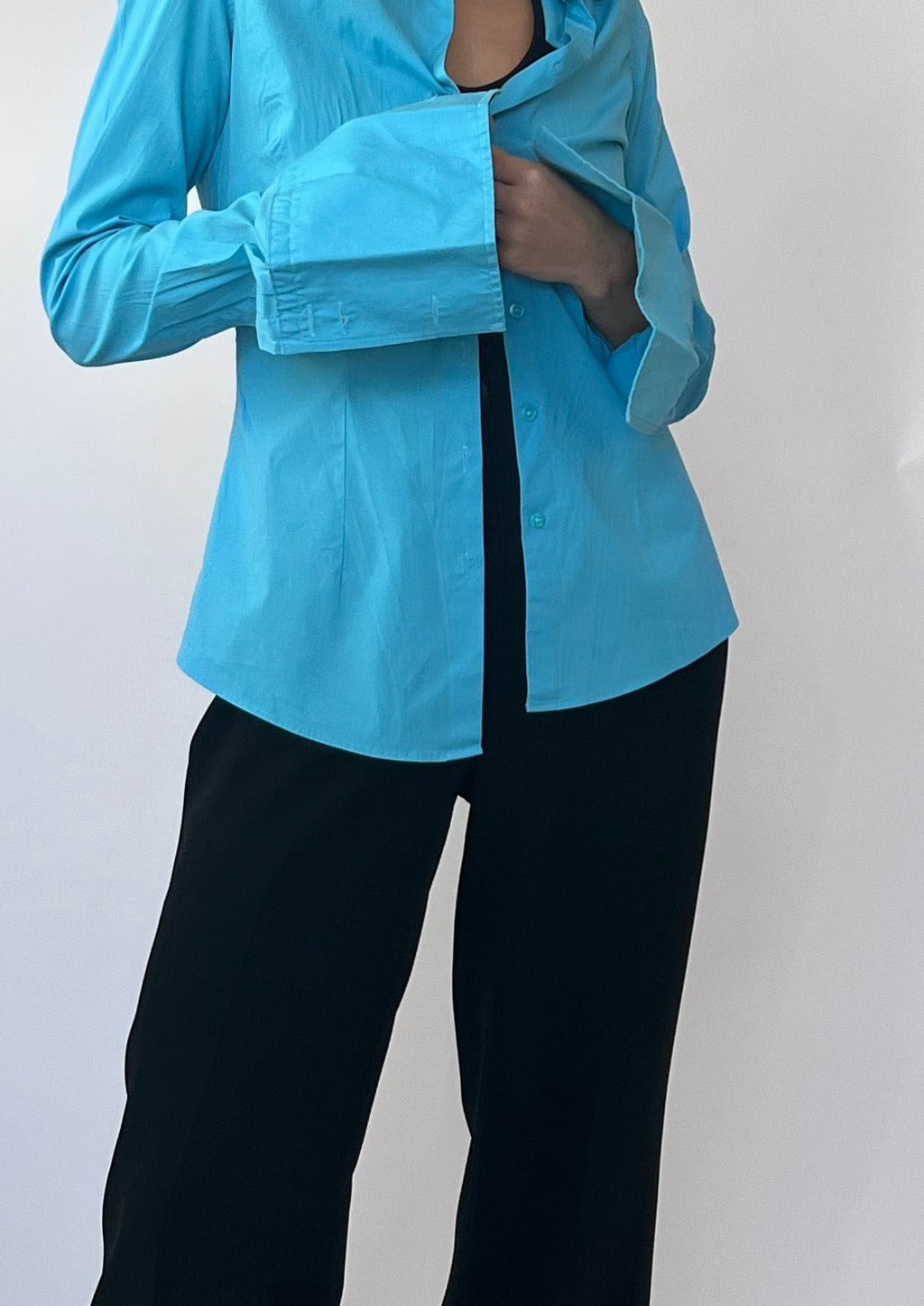 Blue Fitted Premium Shirt XS/S