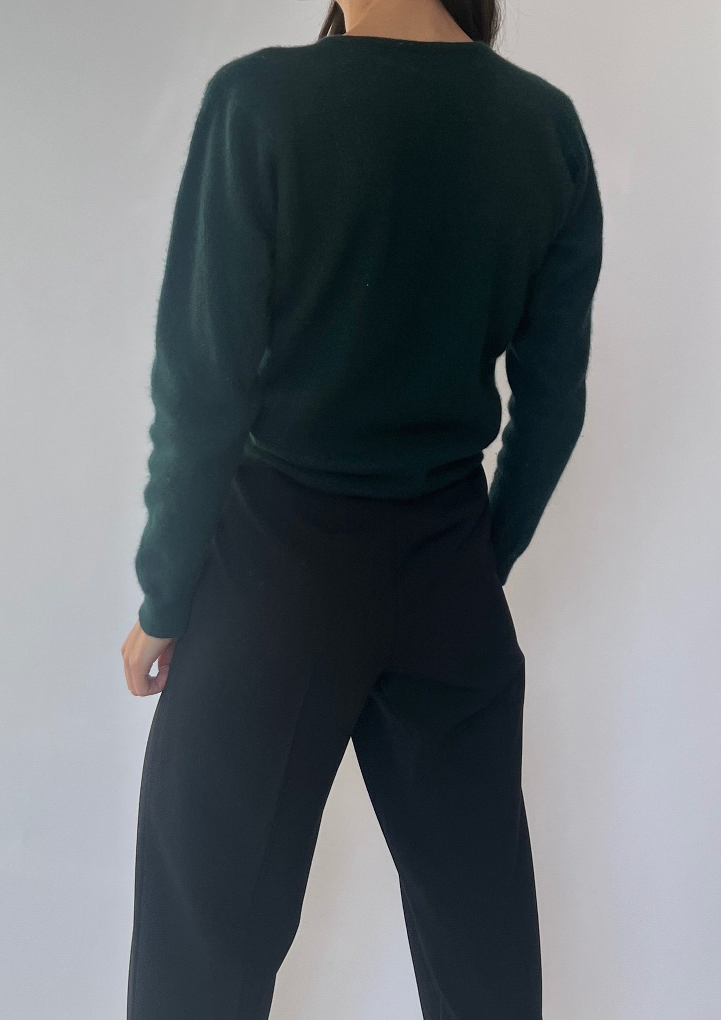 Vintage Green Mohair Jumper XS/S