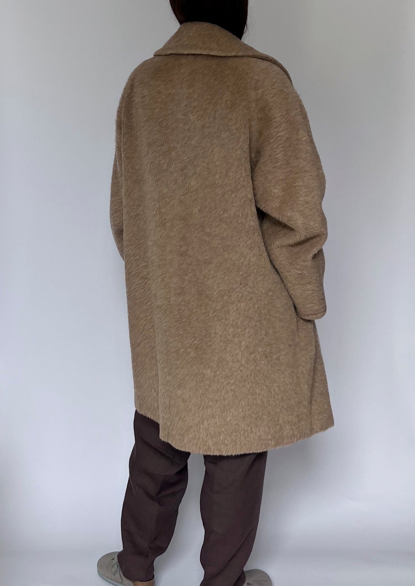 Oversized Teddy Mohair Coat S/M/L