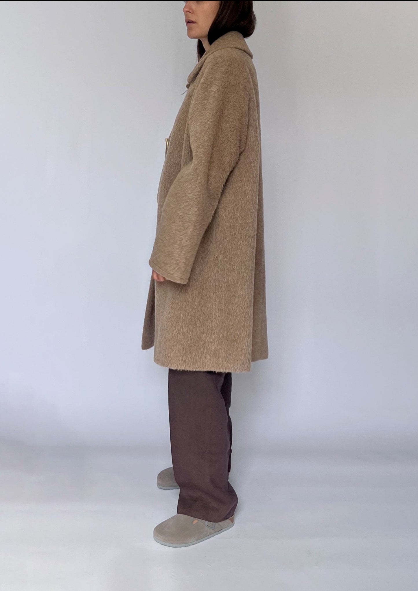 Oversized Teddy Mohair Coat S/M/L