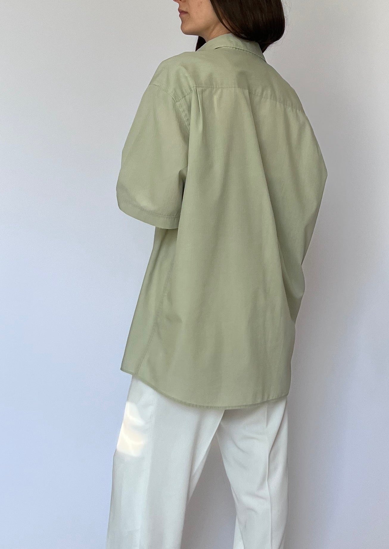 90s Green Oversized Shirt M/L/XL