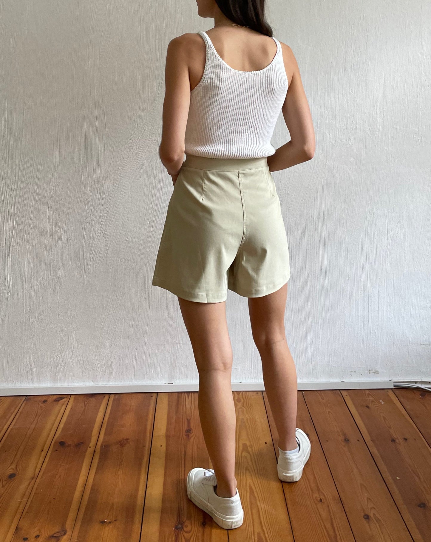 Vintage Deadstock Neutral Skort Size M Waist 29"