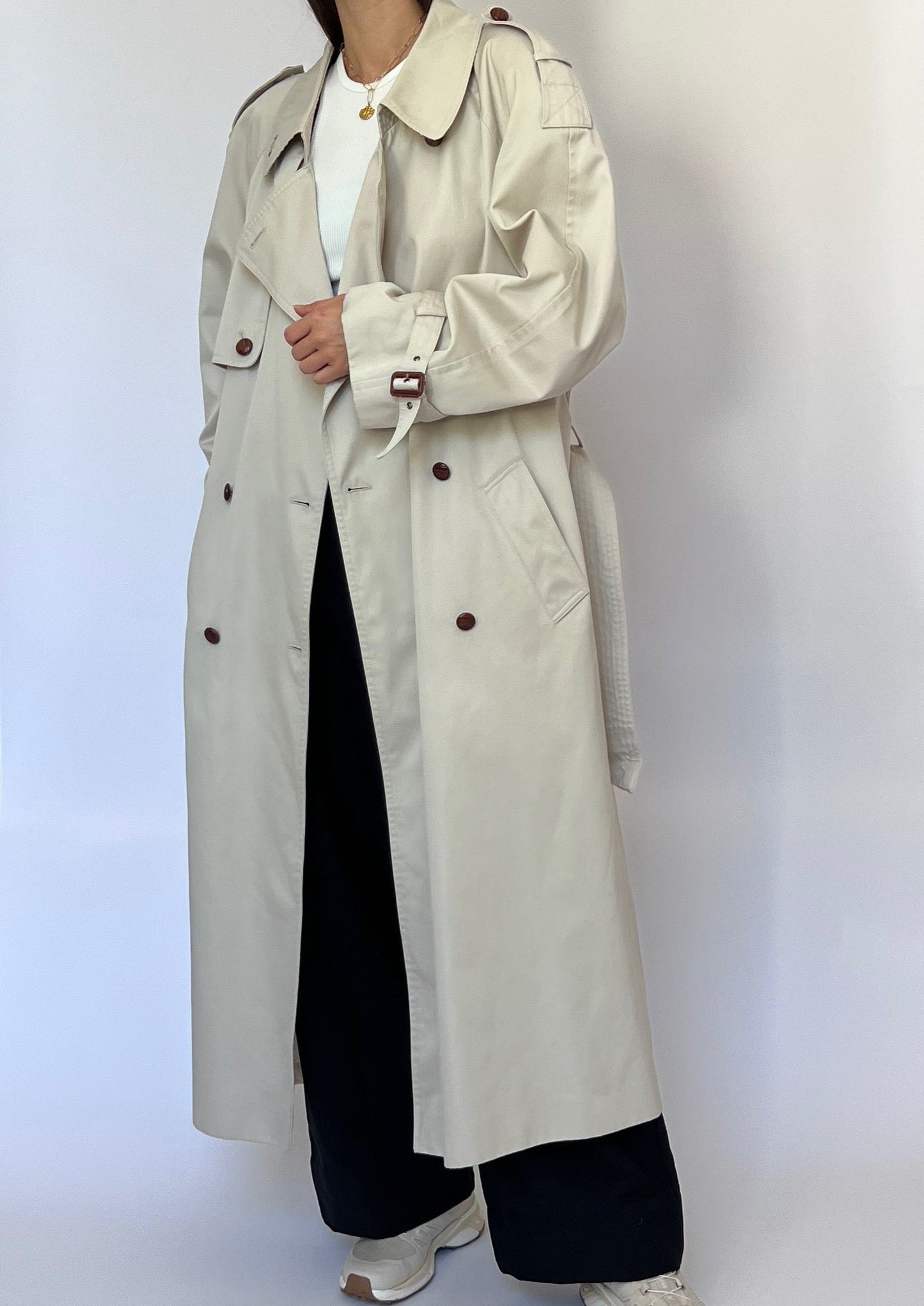 70s Classic Trench Coat S/M/L