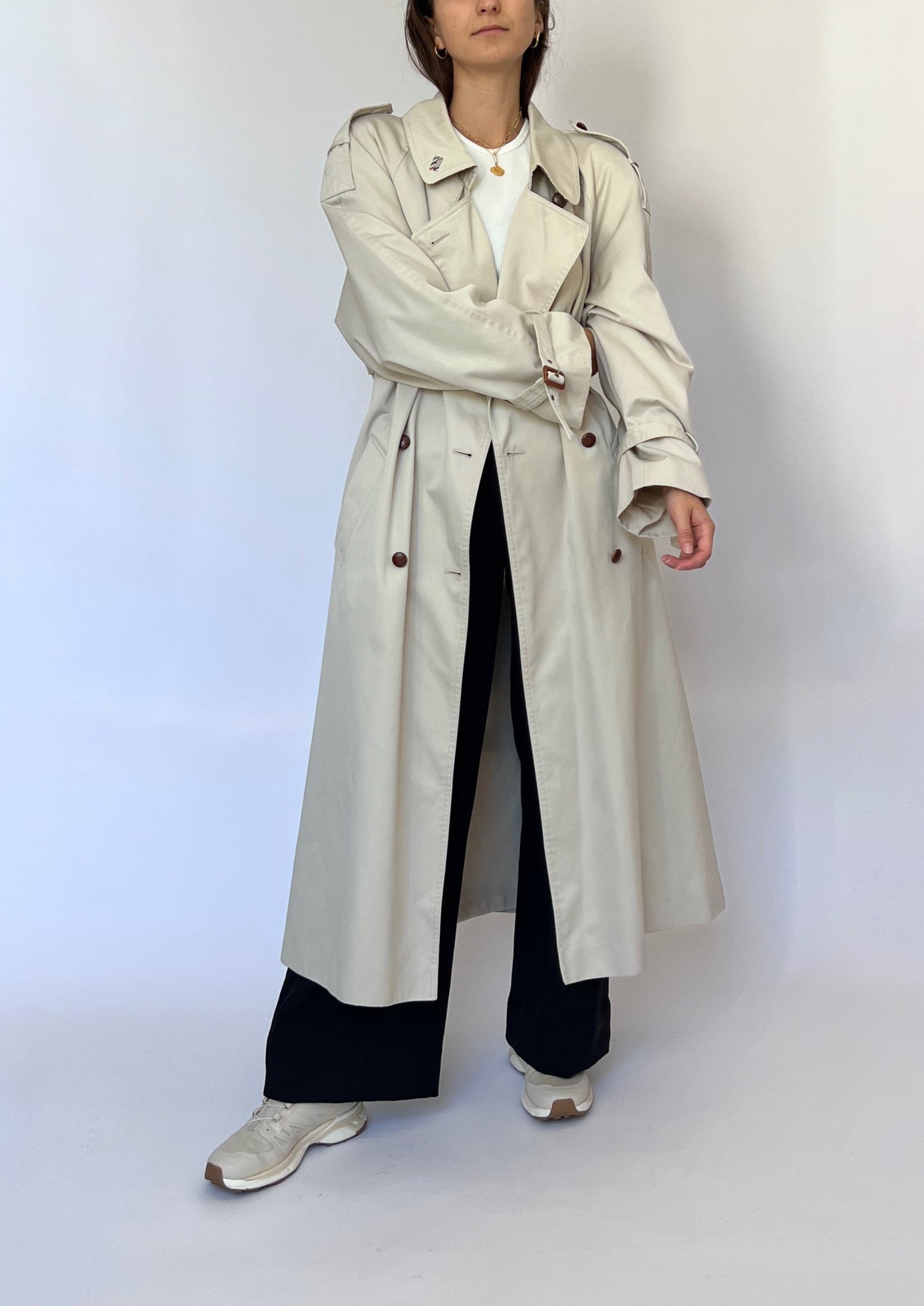 70s Classic Trench Coat S/M/L