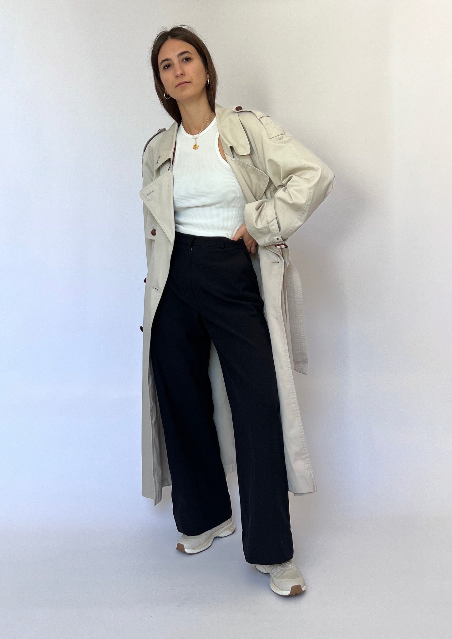 70s Classic Trench Coat S/M/L