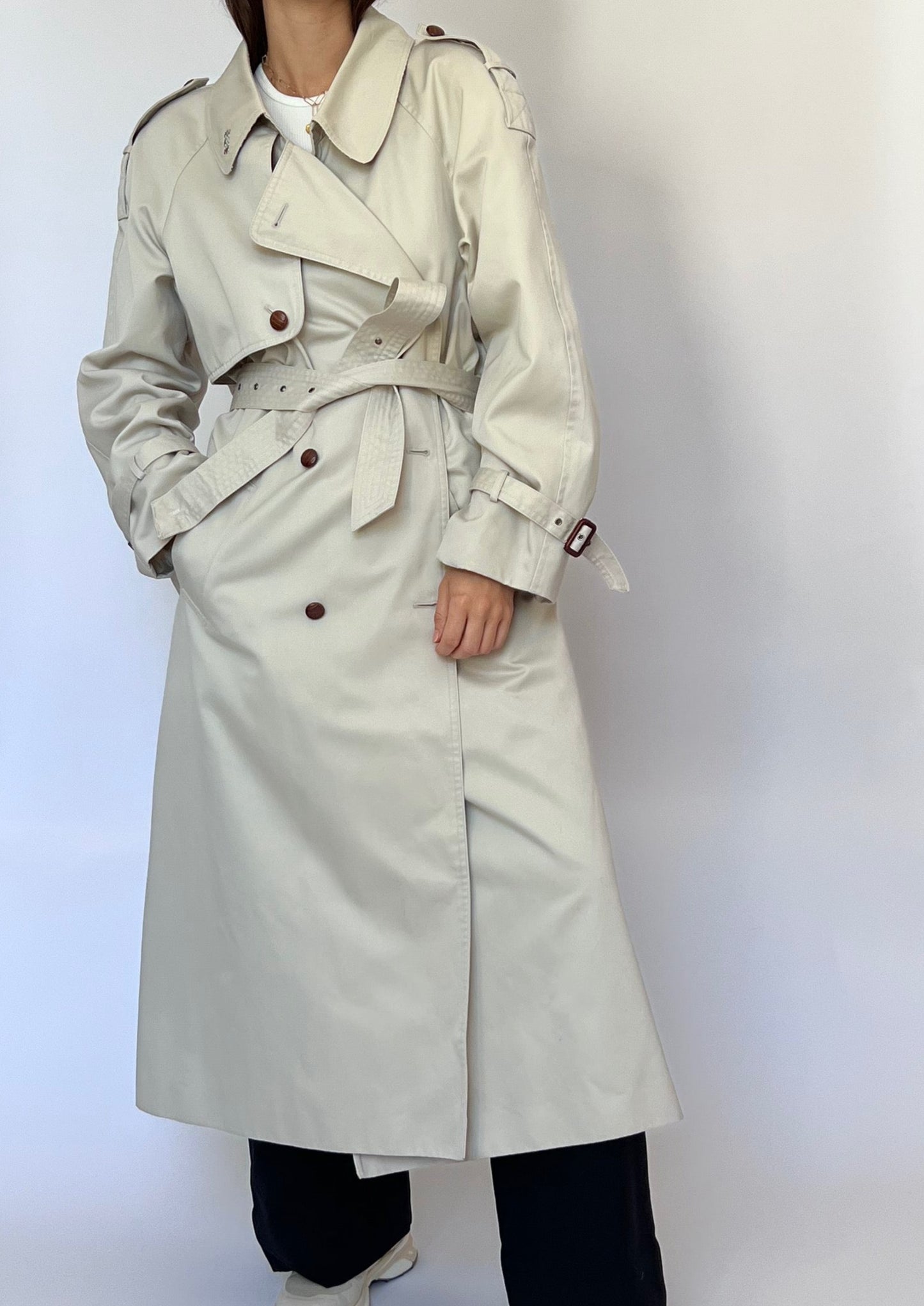 70s Classic Trench Coat S/M/L