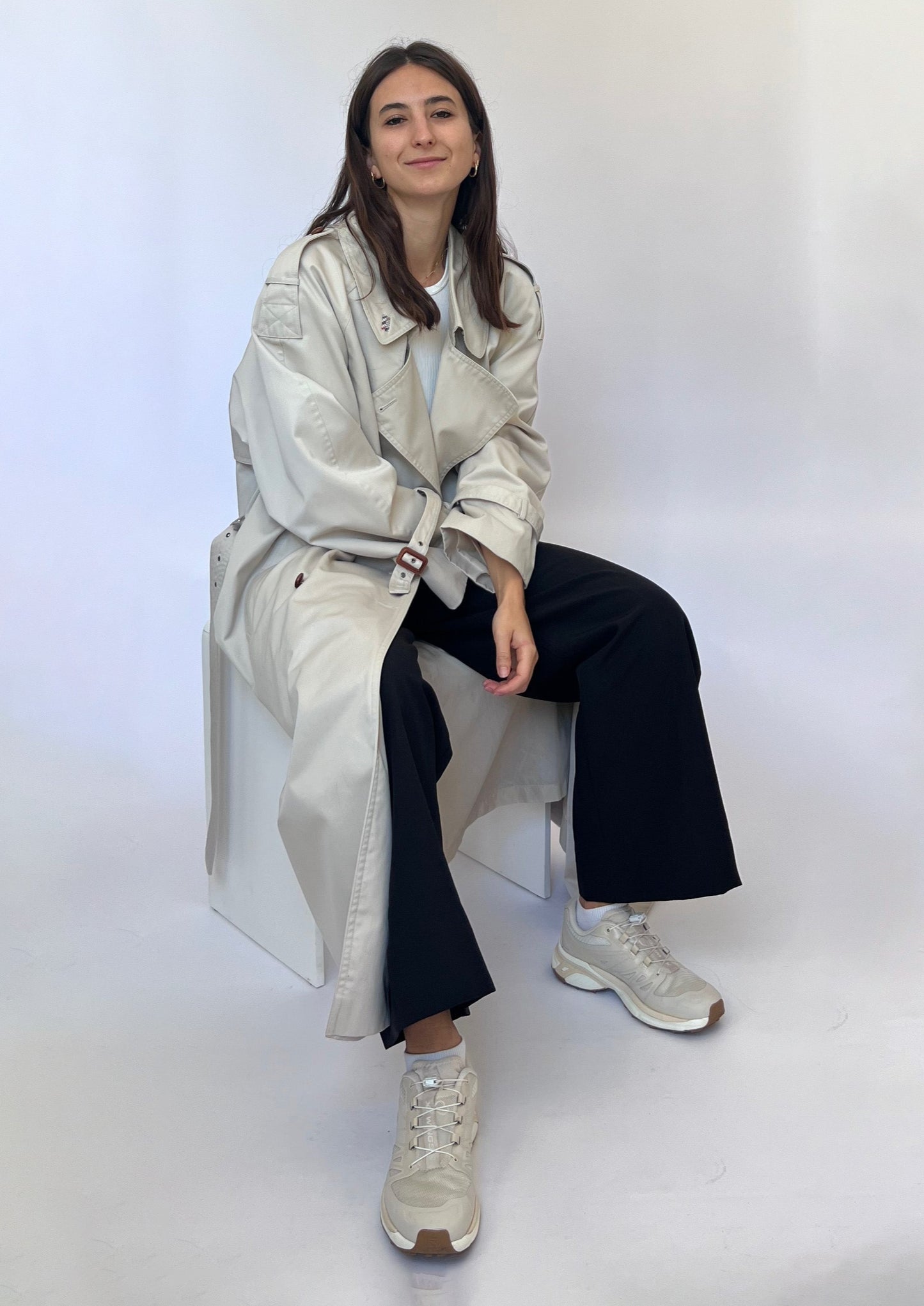 70s Classic Trench Coat S/M/L