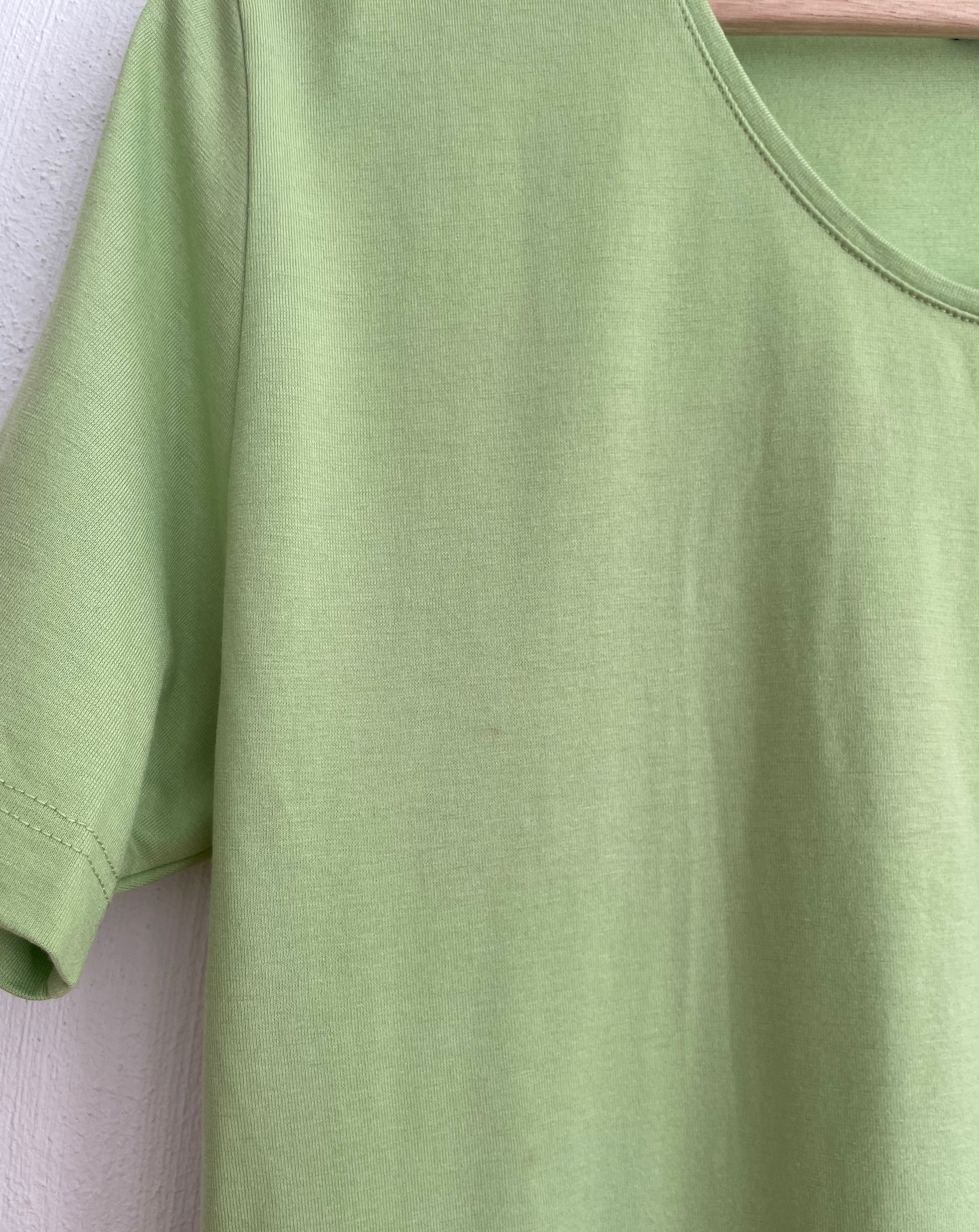 Vintage Essential Lime Green Tee Size S-M