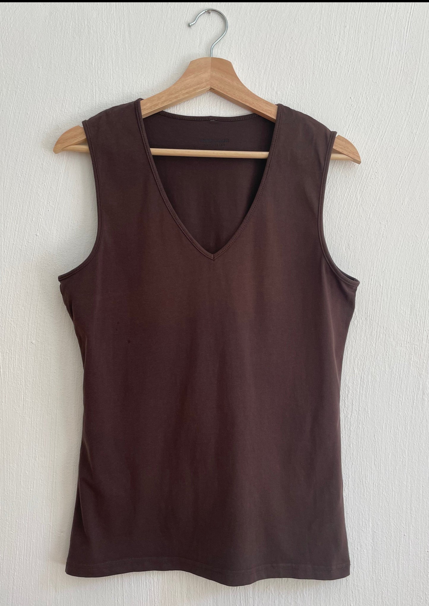 Essential Brown Vest Size M