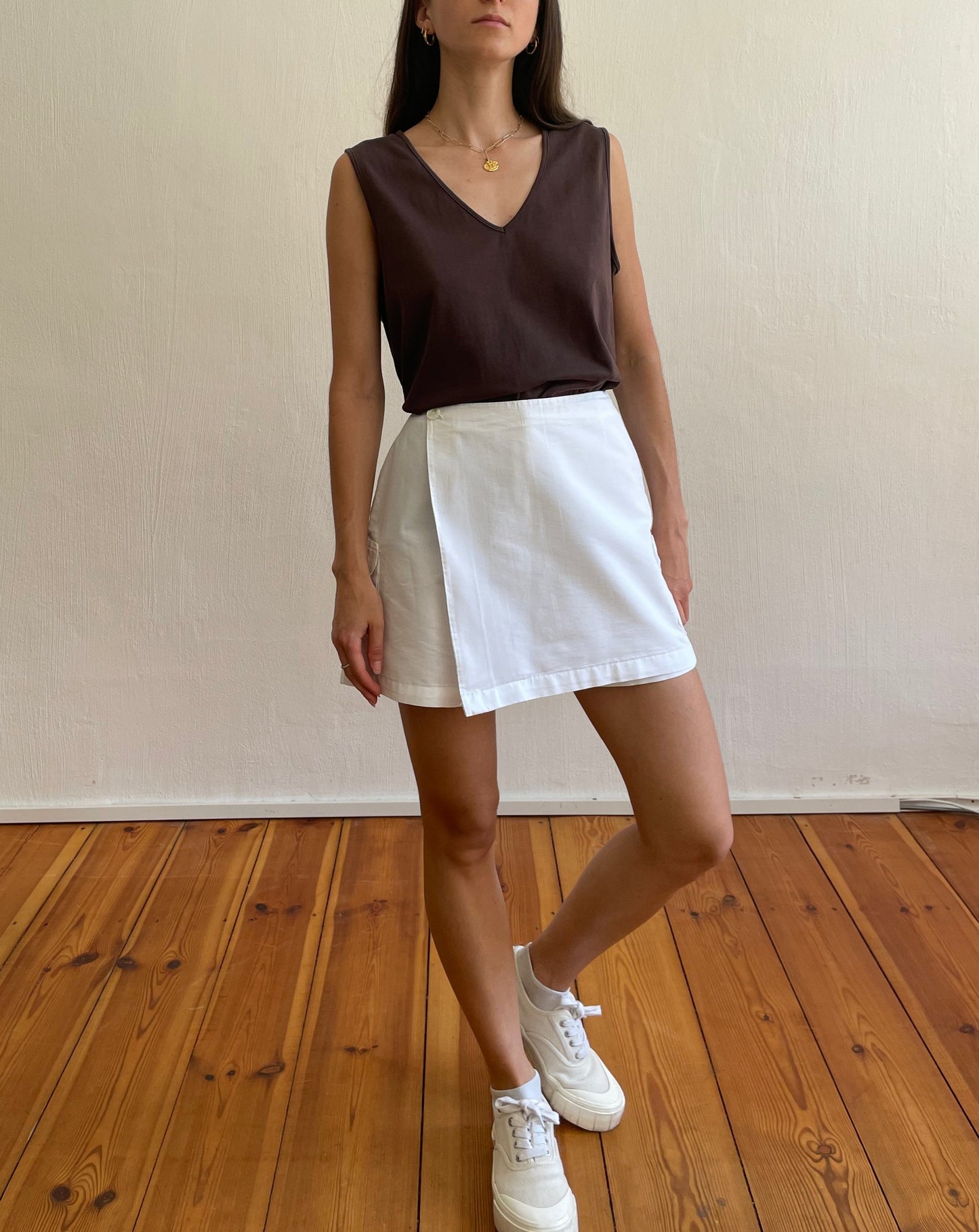 Vintage Minimal Miss Sixty Skort Size S-M Waist 28"