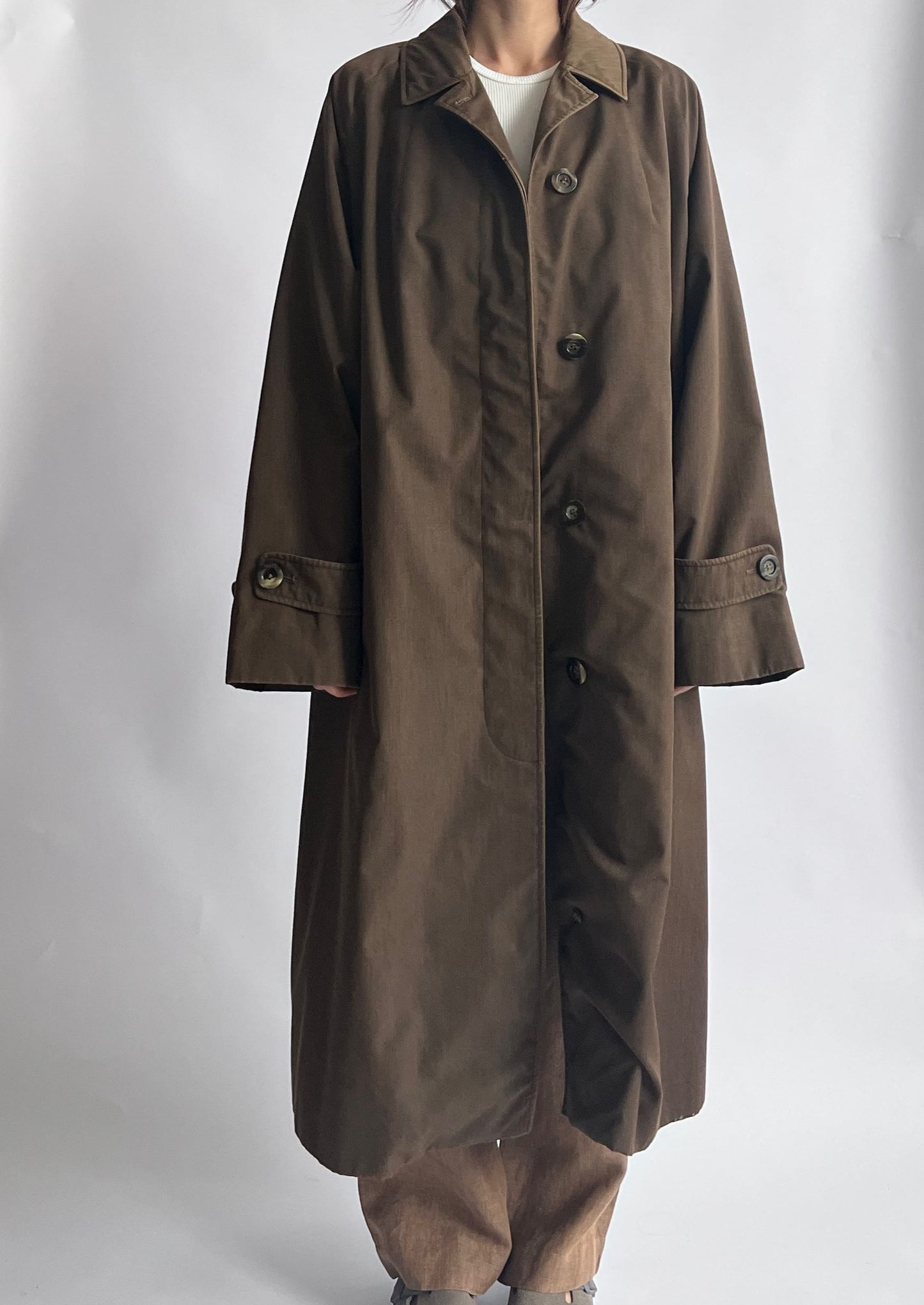 Light Brown Aquascutum Trench M/L