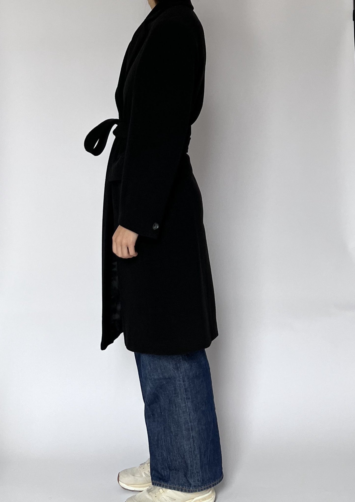 90s Wool Wrap Coat XS/S