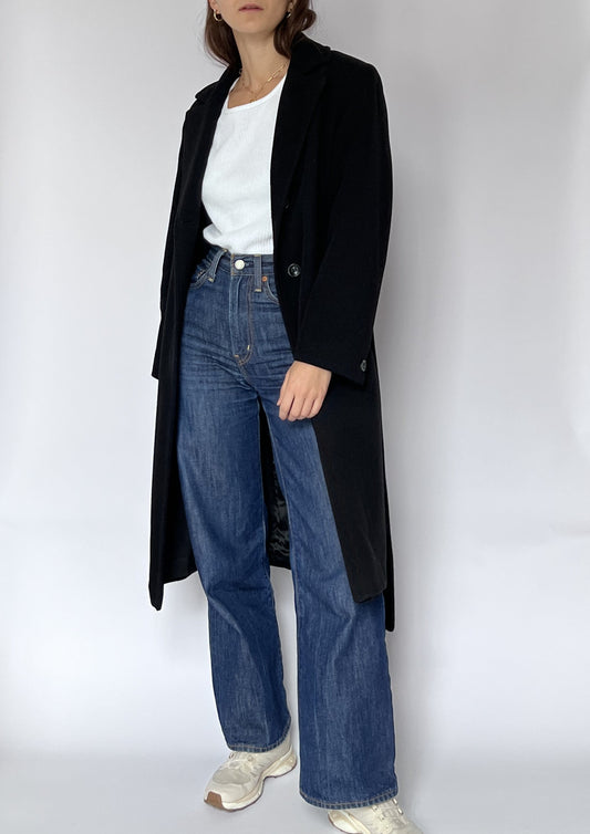 90s Wool Wrap Coat XS/S