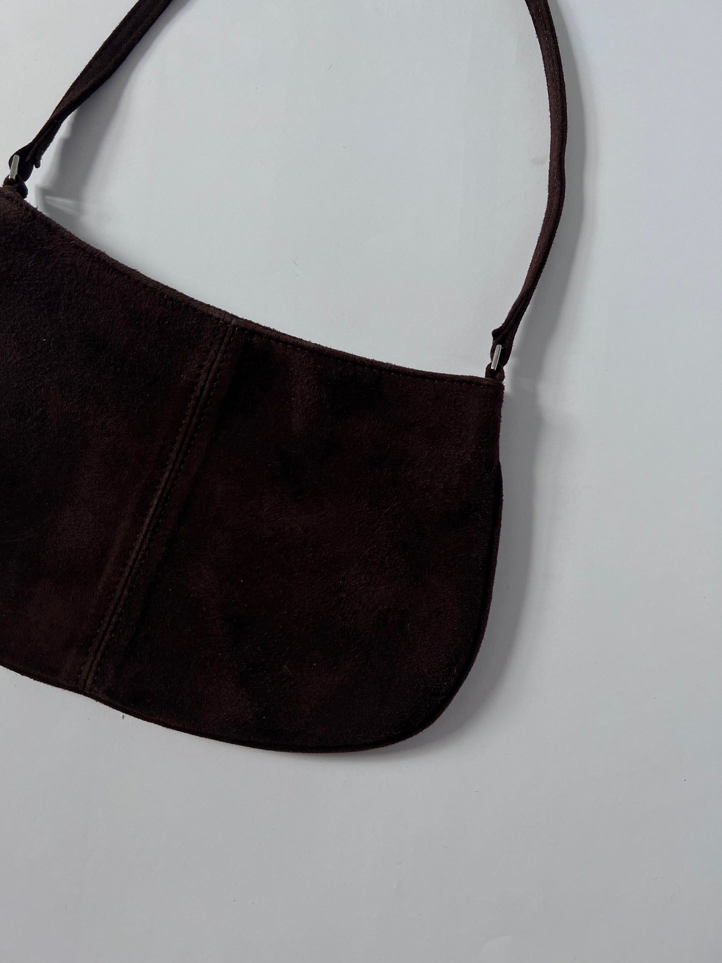 90s Brown Suede Bag