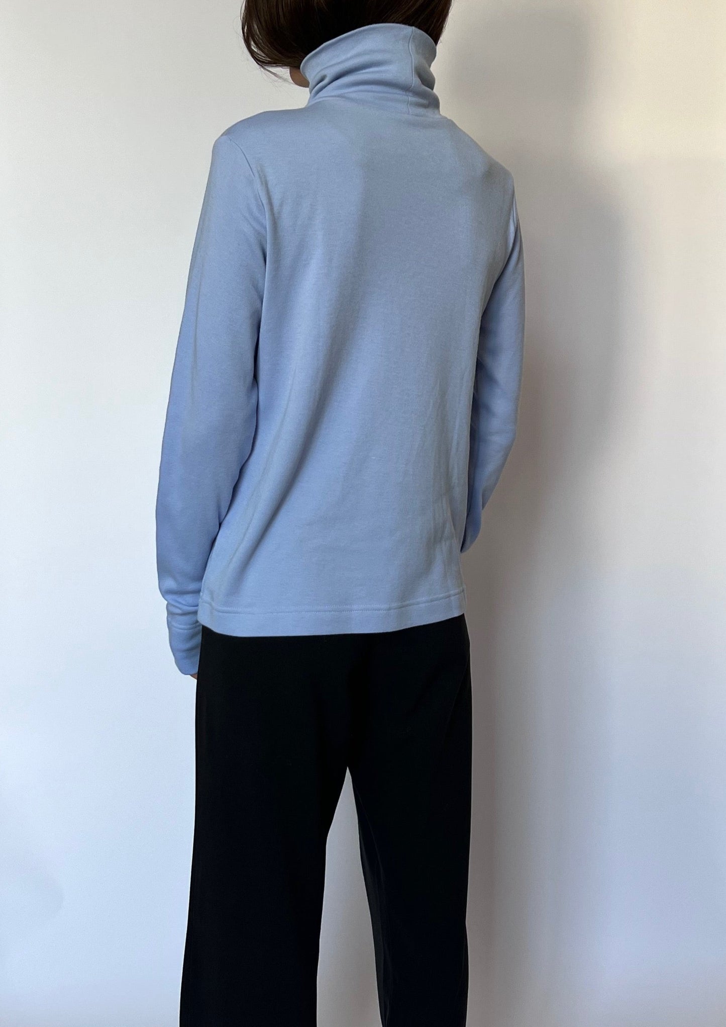 Essential Baby Blue Roll Neck S/M