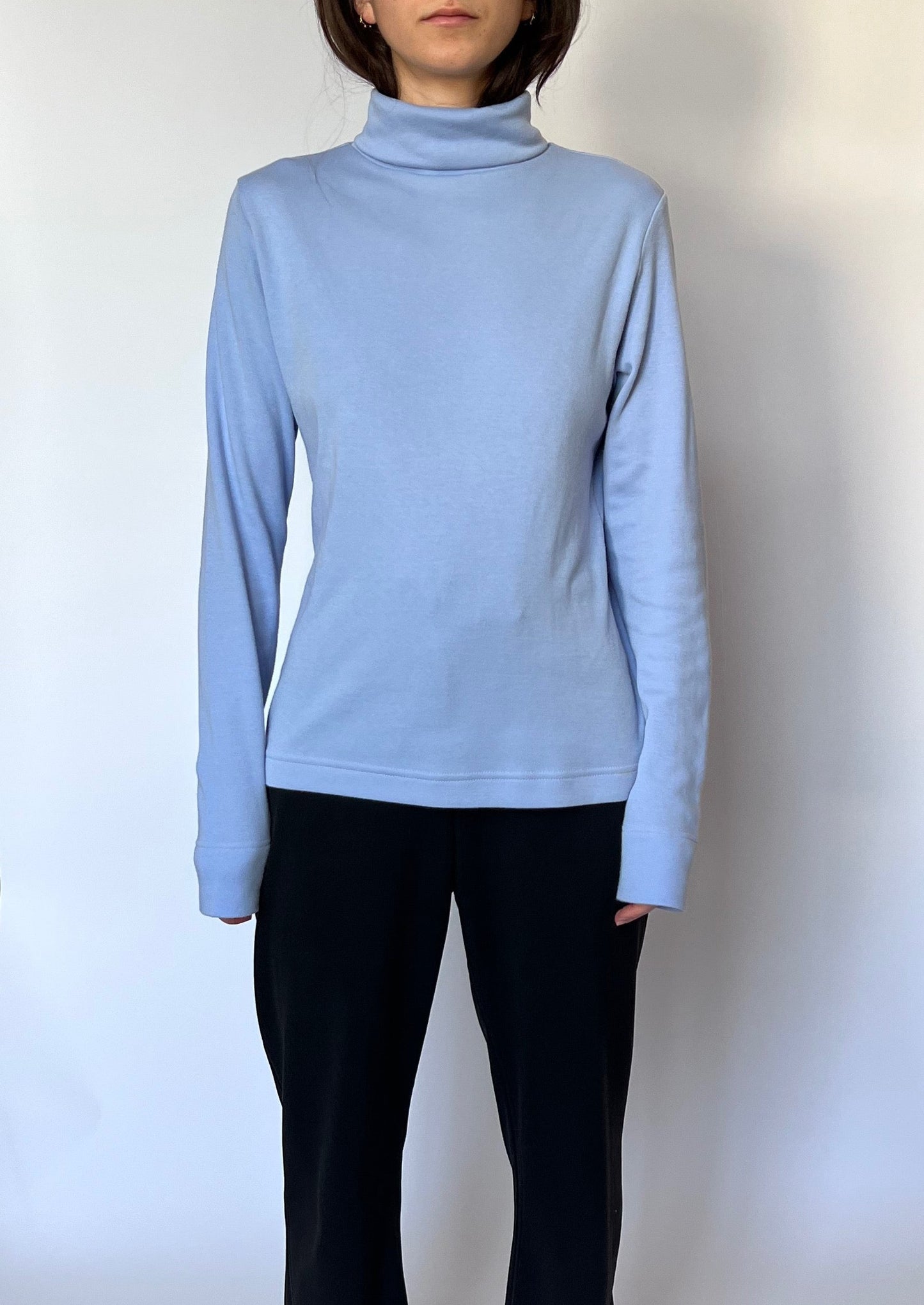 Essential Baby Blue Roll Neck S/M