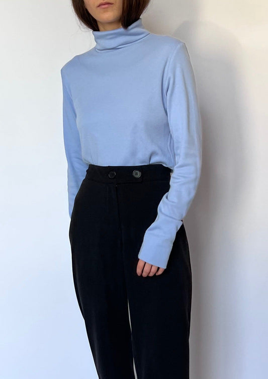 Essential Baby Blue Roll Neck S/M