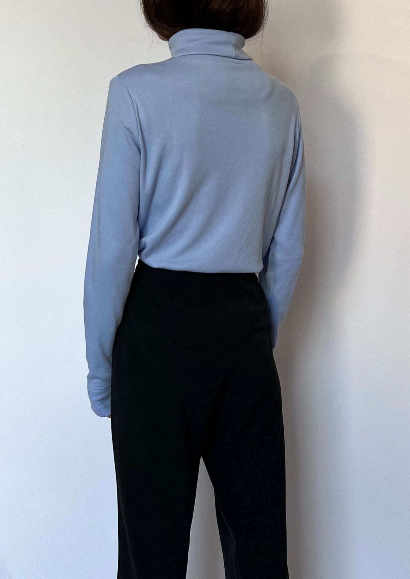 Essential Baby Blue Roll Neck S/M